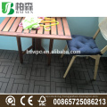 anti-slip wpc interlocking wood deck tiles cheap